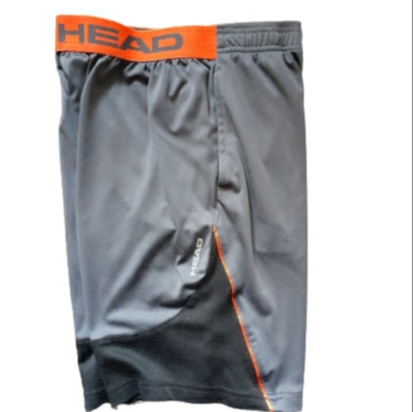 Head Shorts (Boys XL in Gray/Black)